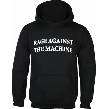 Pánská mikina mikina s kapucí pánské Rage against the machine - BURNING HEART - PLASTIC HEAD - PHDRAMHDBBUR
