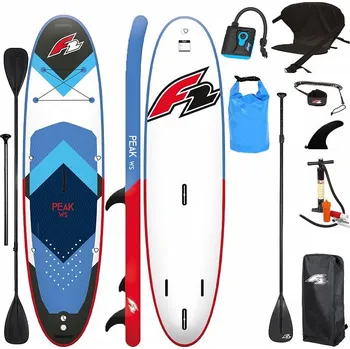 Paddleboard Paddleboard F2 PEAK WINDSURF 11'7 BLUE - nafukovací paddleboard a windsurfing - varianta: super sada