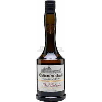 Pálenka Calvados Chateau du Breuil Fine 0,35l 40%