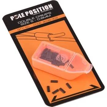 POLE POSITION - Krimpovací svorky Double Crimps S 0,6