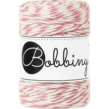 Příze Bobbiny bavlněná šňůra na macramé BABY magic pink