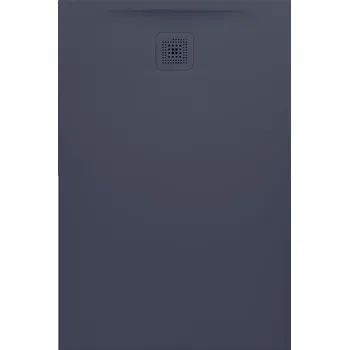 Sprchová vanička Laufen Pro - vanička obdélníková120x80 s odtokem na kratší straně, Marbond antracit H2109520780001