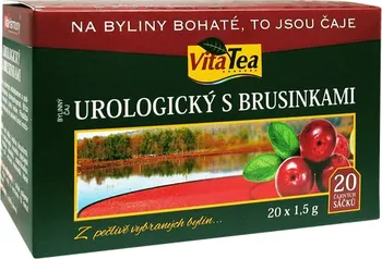 Léčivý čaj VitaHarmony Čaj urologický s brusinkami 20x 1,5 g