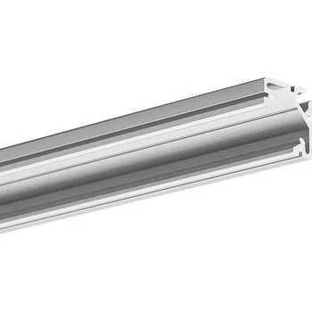 LED lišta Profil 45-16, stříbrná anoda - 3 m