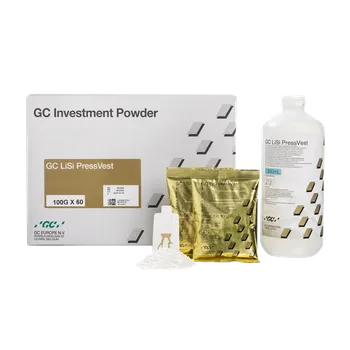 Dentální hygiena GC EUROPE GC LiSi PressVest Varianta: Prášek, 60 x 100 g