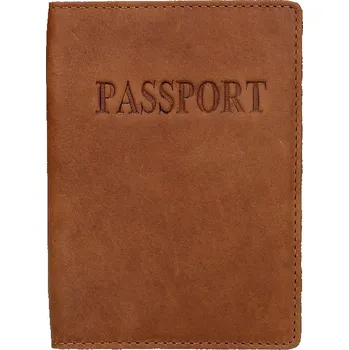Peněženka Pánský obal na cestovní pas Lagen Petrov - hnědá