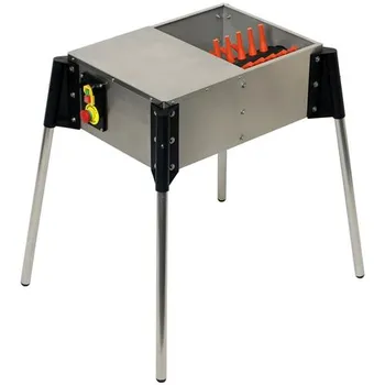 Nerezová škubačka drůbeže 5 prstů v řadě 370 W