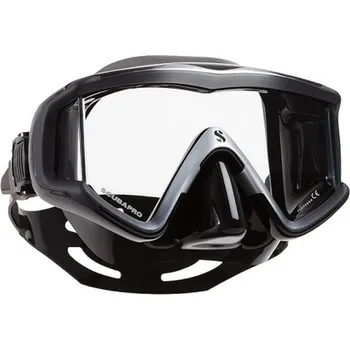 Potápěčská maska Maska potapěčská CRYSTAL VU Scubapro, SCUBAPRO stříbrná