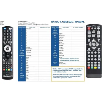 Dálkový ovladač General eSTAR T2-600-UHD - dálkový ovladač