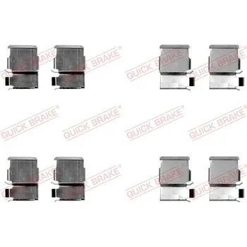 Brzdový systém Sada příslušenství, obložení kotoučové brzdy Quick Brake 109-1033