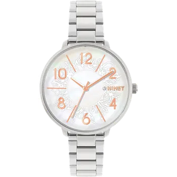 Hodinky MINET Stříbrné dámské hodinky PRAGUE MWL5201 (MINET Stříbrné dámské hodinky PRAGUE MWL5201)