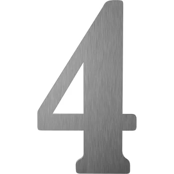 Domovní číslo 4 Bernard Velikost: 20 cm