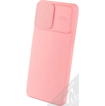Pouzdro na mobilní telefon 1Mcz CamShield Soft ochranný kryt pro Xiaomi Redmi Note 10, Redmi Note 10S, Poco M5s světle růžová (light pink)