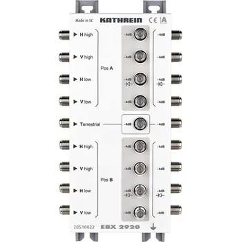 Anténní redukce Kathrein EBX 2920 rozdělovač satelitního signálu