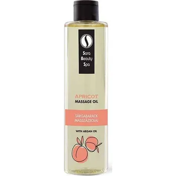 Masážní přípravek Sara Beauty Spa přírodní rostlinný masážní olej - Meruňka 250 ml