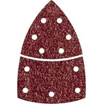 WOLFCRAFT 1811000 Papír brusný přilnavý na dřevo/kovy 2-dílný, zrno 40 - 10ks