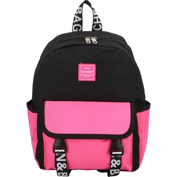 Městský batoh Stylový městský látkový batoh Miško, růžová