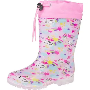 Dívčí holínky Gumáky KTR dívčí - D42VO - jednorožec Velikost: 32