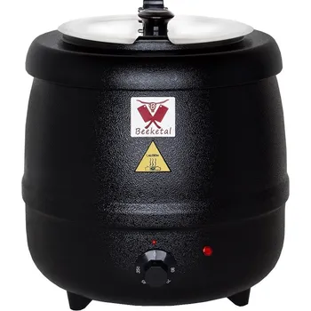 Multifunkční hrnec Elektrický kotlík na polévku, polévkový hrnec BEEKETAL SB600 na 9 l s termostatem