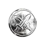 AČR Knoflík se znakem zkřížených mečů…