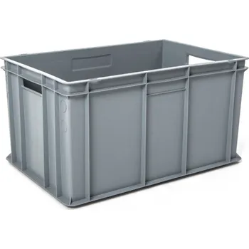Přepravka na jídlo Euro přepravka 60 x 40 x 32 cm 64 l šedá