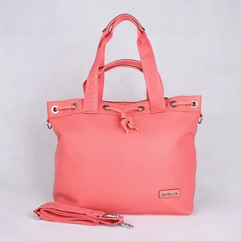 Antonio Basile (Itálie) Víceúčelová velká růžová kabelka (sak) do ruky/na rameno/podél těla A. Basile 22