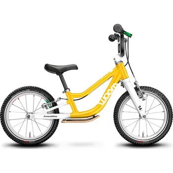 Odrážedlo Odrážedlo WOOM 1 Plus 14" 2023 žlutá