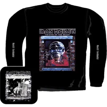 Pánské tričko triko s dlouhým rukávem Iron Maiden - Visions Of The Beast
