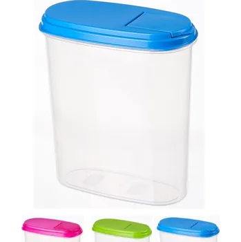 Dóza na potraviny Dóza 2,00l 18,5x9,5x21cm, sypací, plast