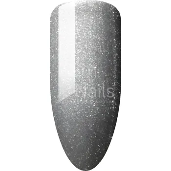 X-NAILS metalický UV gel Metallic Line, 5 ml - MYTHICAL SILVER (UV gel na nehty s metalickým efektem, 5ml)