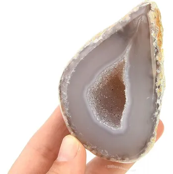 Přírodní kámen Geoda achátu s dutinou 209g