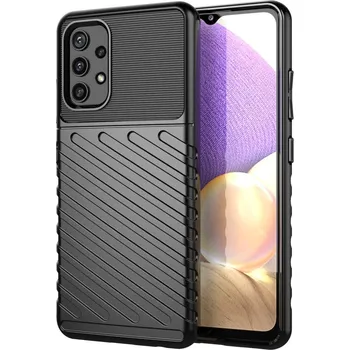 Pouzdro na mobilní telefon Pouzdro Thunder Case pro Samsung Galaxy A32 5G černé