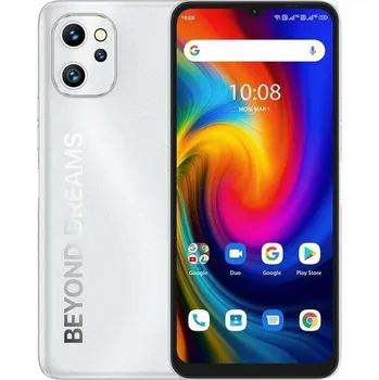 Mobilní telefon UMIDIGI F3S 6/128GB, 5150 mAh, stříbrná