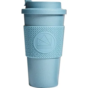 Termohrnek Neon Kactus, Ekologický termohrnek 450 ml | modrý