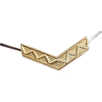 ARMÁDNÍ ORIGINÁL ČSLA Odznak ČSLA kolejnička zlatavá litá