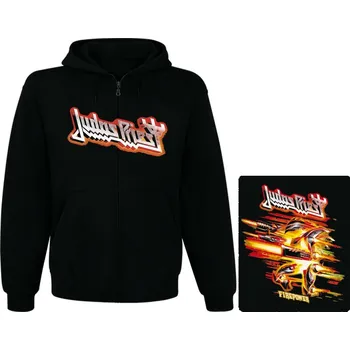 Pánská mikina mikina s kapucí a zipem Judas Priest - Firepower