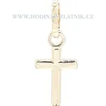 křížek ze žlutého zlata bez kamenů OLI21010002611581 Barva: Žlutá, Váha: 1, Kameny: Bez kamenů