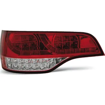 Zadní světlomet TUNING-TEC Zadní světla Audi Q7 05-09 - krystal/červené LED