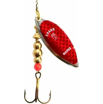Umělá nástraha Mapso třpytka Spark Iris - P-iris-ROJO 2