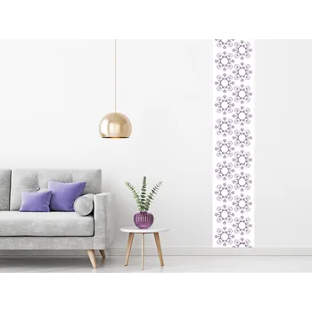 Samolepící dekorace Pruh z ornamentů samolepka na zeď 14 x 70 cm