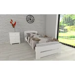 Postel Petra + rošt 90 x 200 cm bílá