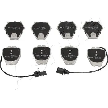 Brzdová destička Sada brzdových destiček, kotoučová brzda ASHIKA 50-00-0912