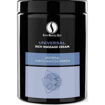 Masážní přípravek Masážní krém na obličej a tělo Sara Beauty Spa - Univerzální 1000 ml