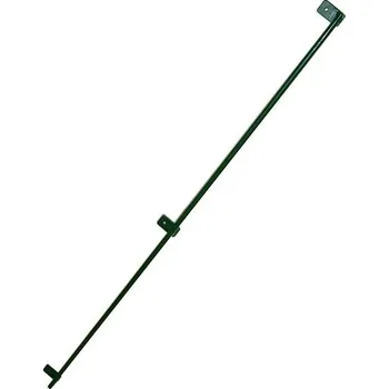 Příslušenství pro plot rámeček z kulatiny 1250 mm PVC zelená