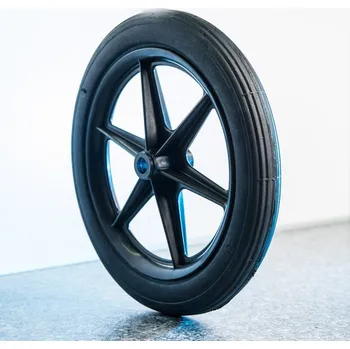 Pojezdové kolečko Populár 230/12 Kolo černá gumová obruč 42kg