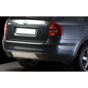 Autodíl Allroad - zadní díl nárazníku Alu Brush Škoda Octavia II Combi 2004-2008 | Milotec