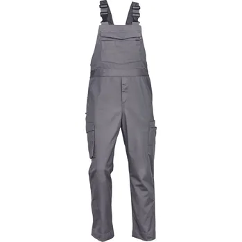 Pracovní oblečení Cerva Telde Pánské pracovní kalhoty s laclem 03530003 šedá 62