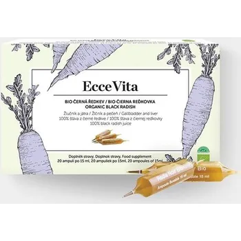 Přírodní produkt Ecce Vita Černá ředkev BIO 20x 15 ml