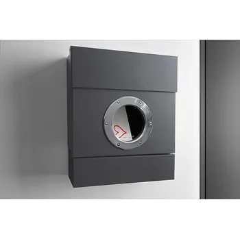 Poštovní schránka Radius design cologne Schránka na dopisy RADIUS DESIGN (LETTERMANN 2 anthracite 505G) antracit