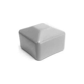 Stavební profil FVE Plastová krytka na profil 40x40 stříbrná